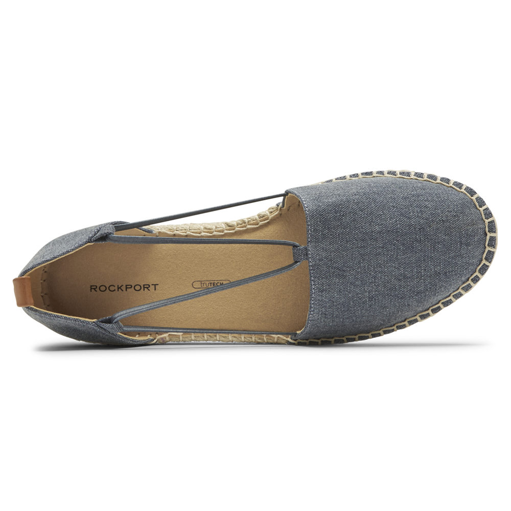 Slip-Ons Rockport Mujer Mexico - Seaview Bungee Grises - TSENA2793